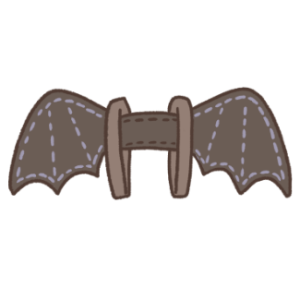Samhain Night Bat Wings