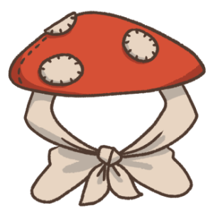 Samhain Night Mushroom Hood