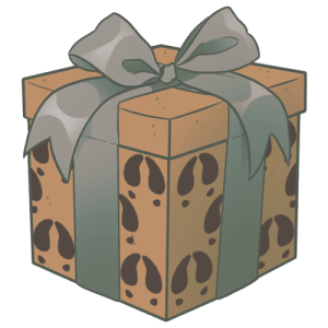 Wrapped Gift (Hooves)