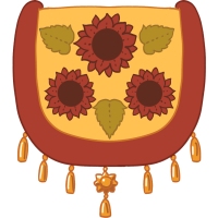 Sunflower Blanket (red)