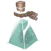 Habapi Bottlebrushy Tail Potion