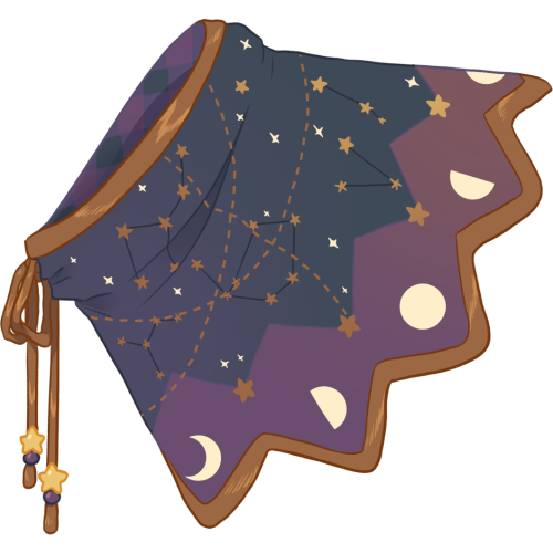 Astronomy Shawl (blue)