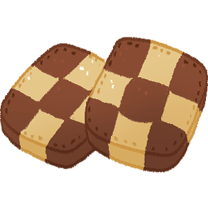 Checkerboard Cookie Clips
