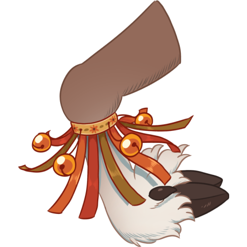 Autumn Dancer Bells (gold)