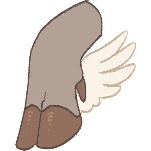 Feathered Ankles